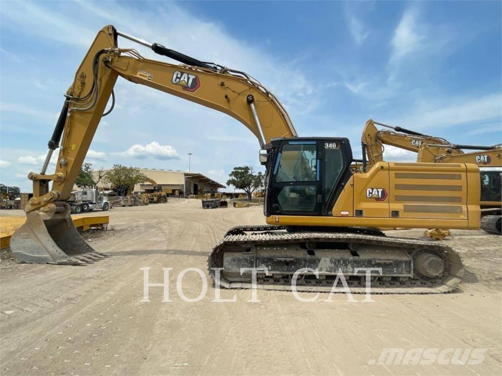 CAT 340 10 Vikšriniai ekskavatoriai