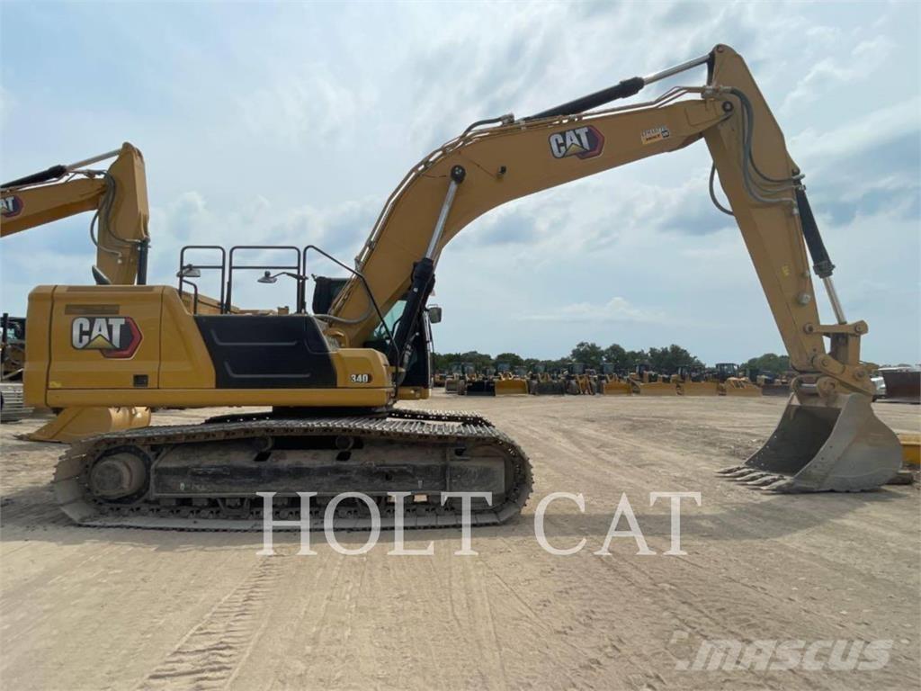 CAT 340 10 Vikšriniai ekskavatoriai