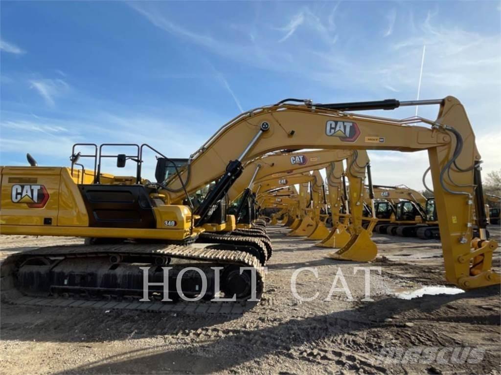 CAT 340 10 TC Vikšriniai ekskavatoriai