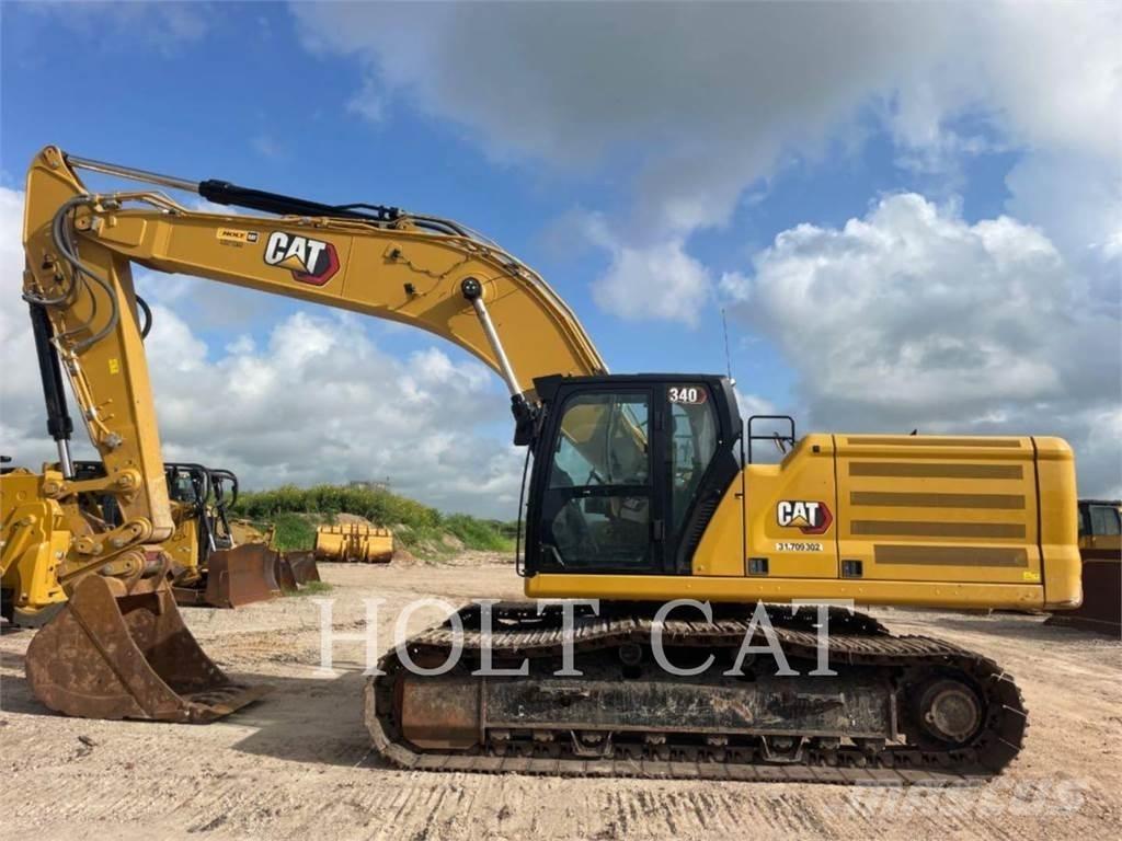 CAT 340 10 TC Vikšriniai ekskavatoriai