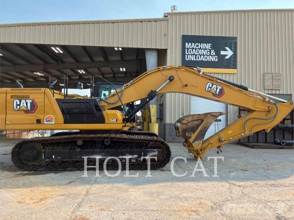 CAT 340 10 TC Vikšriniai ekskavatoriai