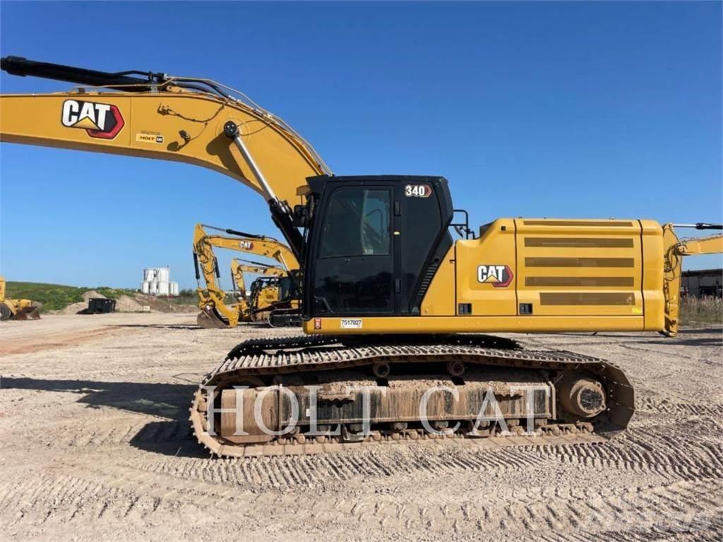 CAT 340 12 Vikšriniai ekskavatoriai