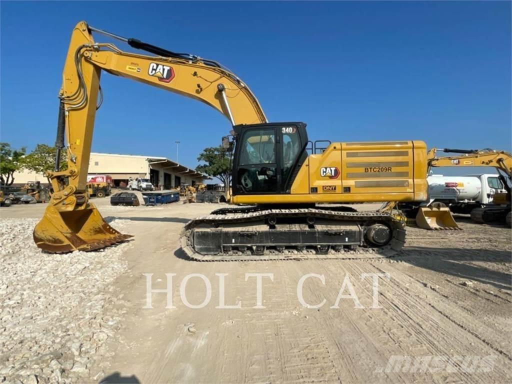 CAT 340 12 Vikšriniai ekskavatoriai