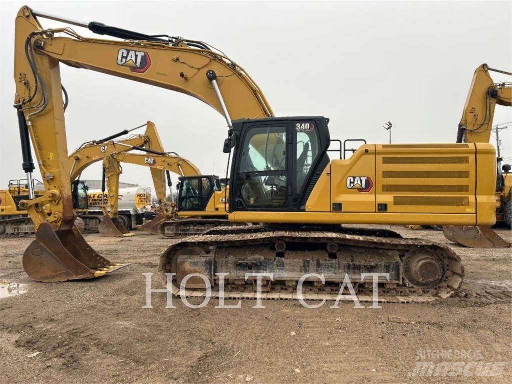 CAT 340 12 TC Vikšriniai ekskavatoriai
