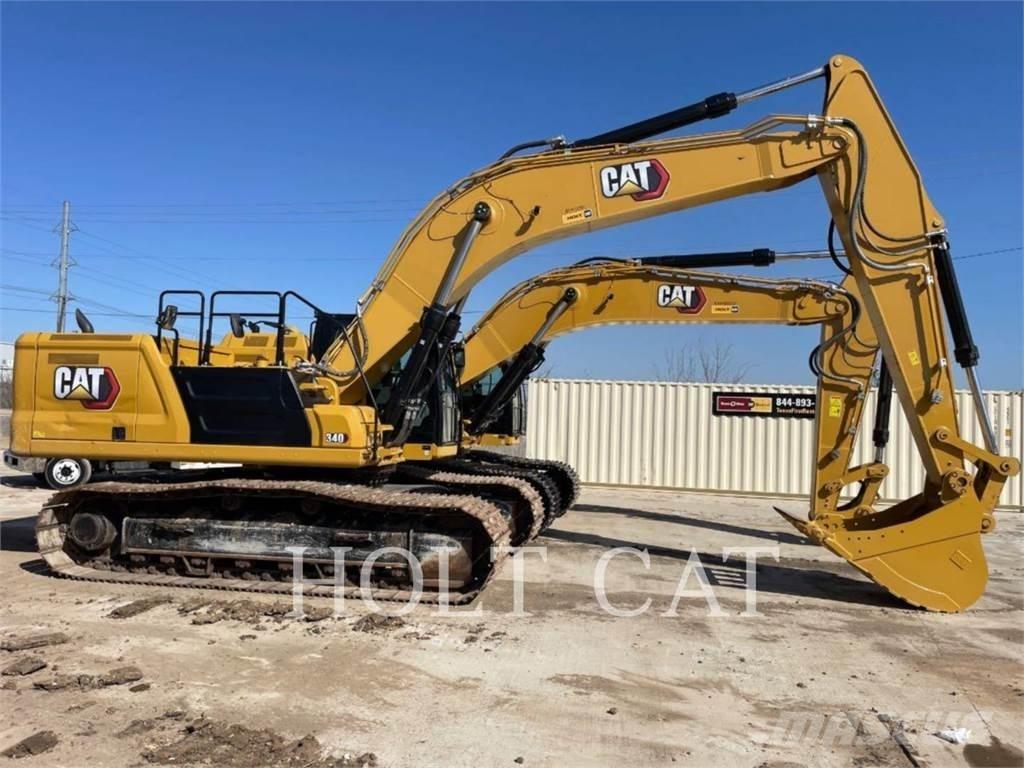 CAT 340 12 TC Vikšriniai ekskavatoriai