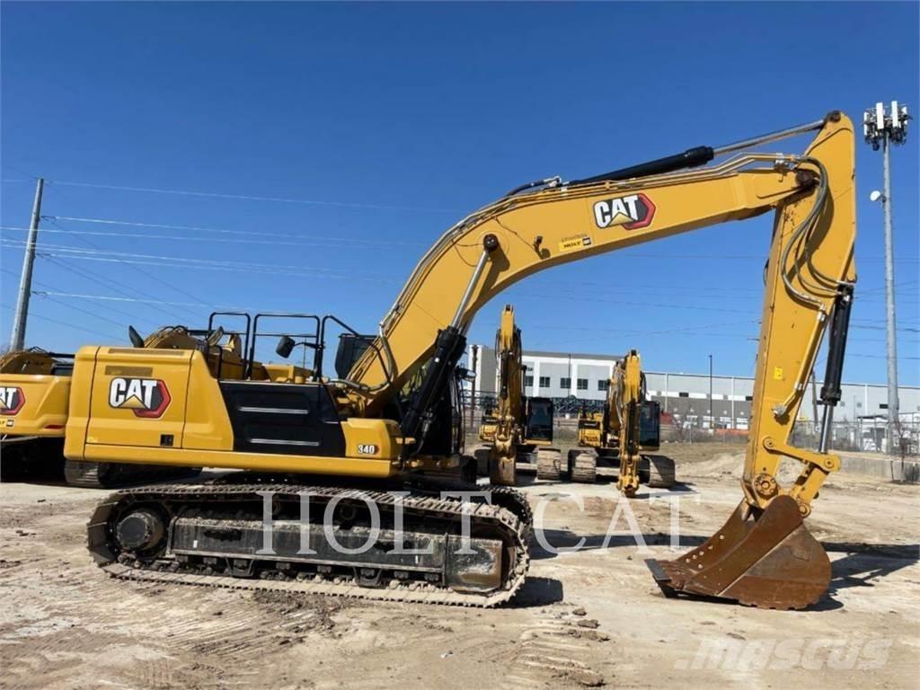CAT 340 12 TC Vikšriniai ekskavatoriai