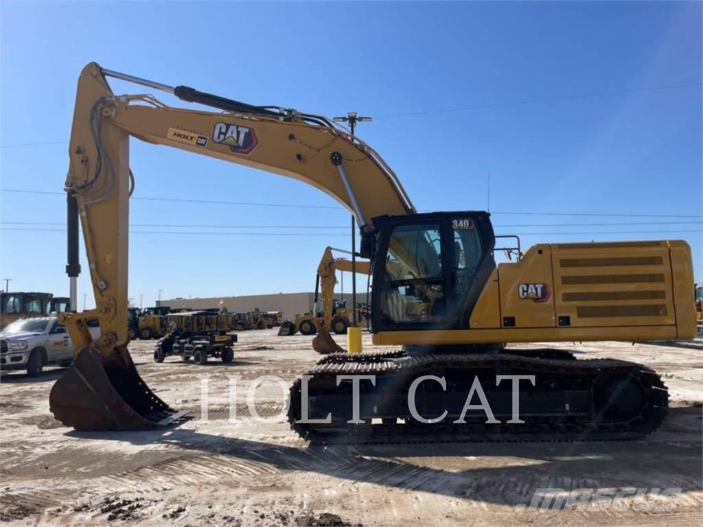 CAT 340 12 TC Naudoti ratiniai krautuvai