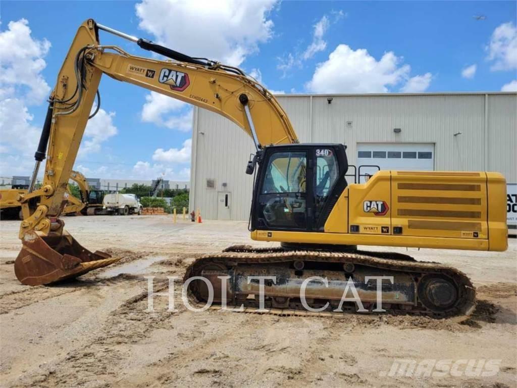 CAT 340 12 TC Vikšriniai ekskavatoriai