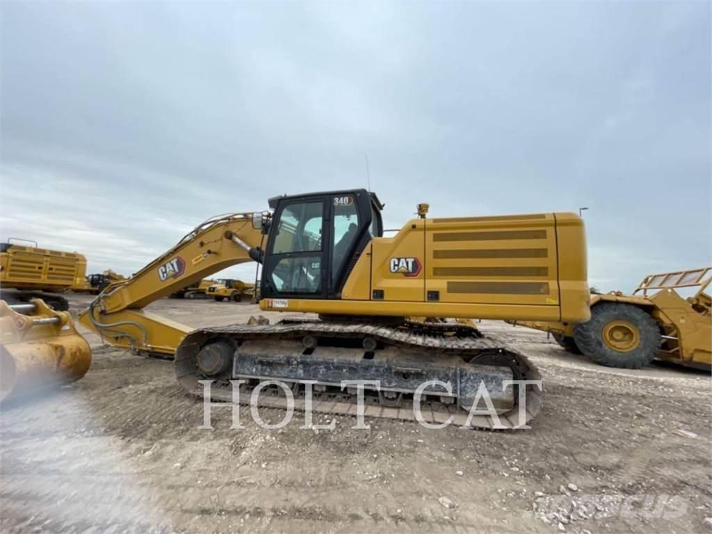 CAT 340 12 TC3 Vikšriniai ekskavatoriai