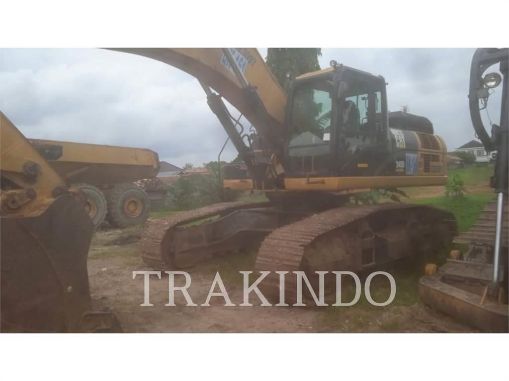 CAT 340D2L Vikšriniai ekskavatoriai