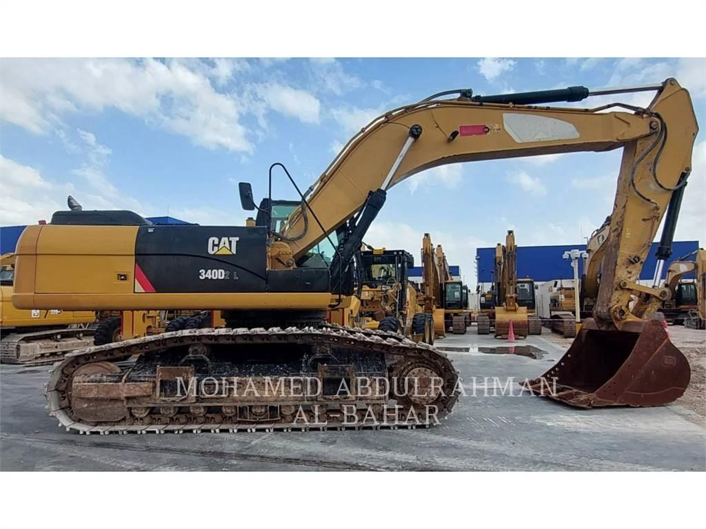 CAT 340D2L Vikšriniai ekskavatoriai