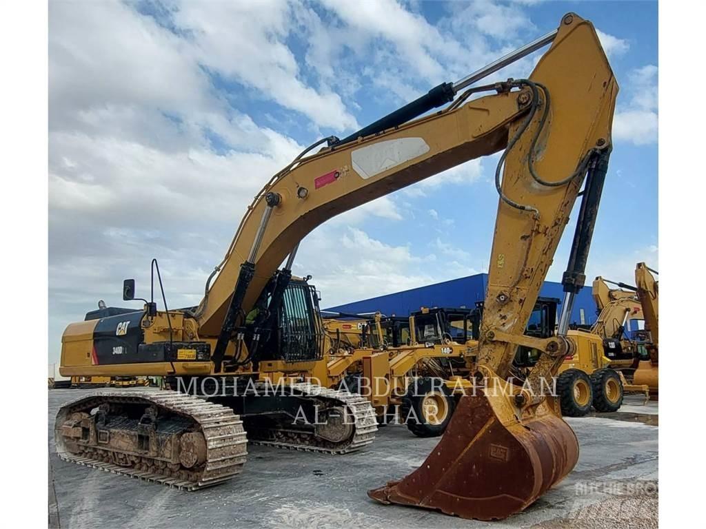 CAT 340D2L Vikšriniai ekskavatoriai