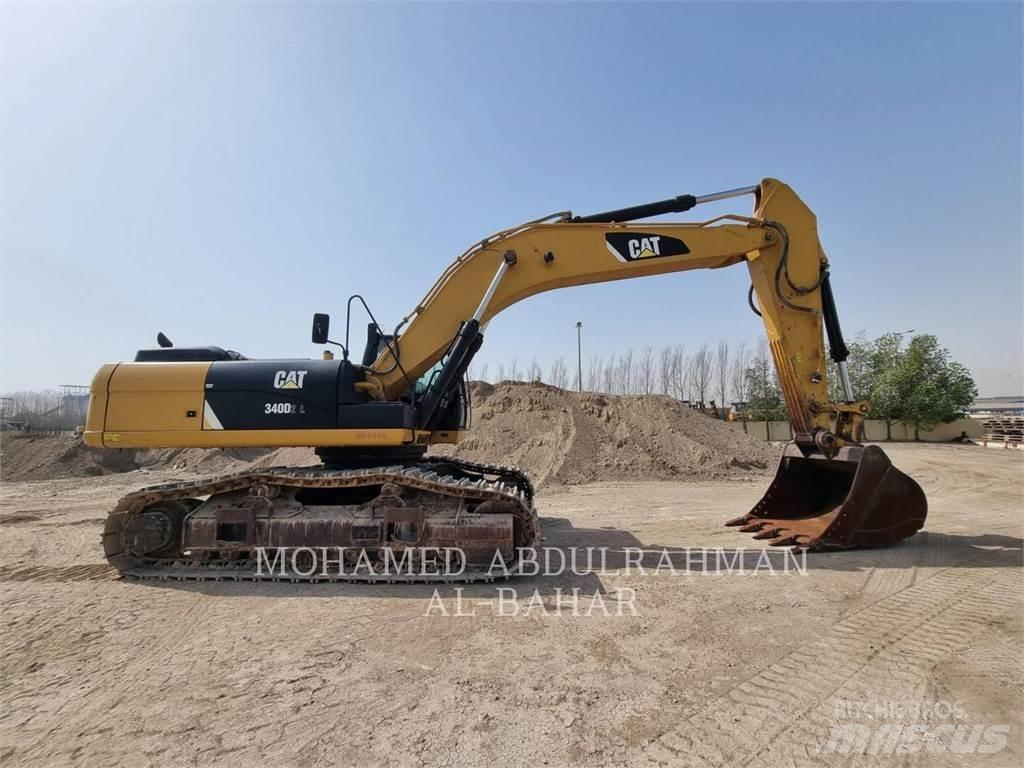CAT 340D2L Vikšriniai ekskavatoriai