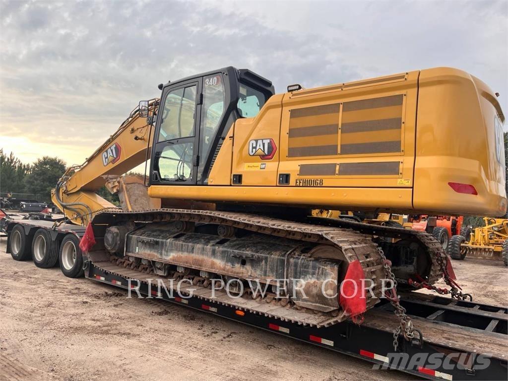 CAT 340EW Vikšriniai ekskavatoriai