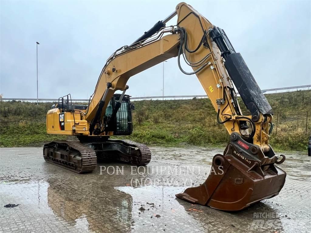 CAT 340F Vikšriniai ekskavatoriai