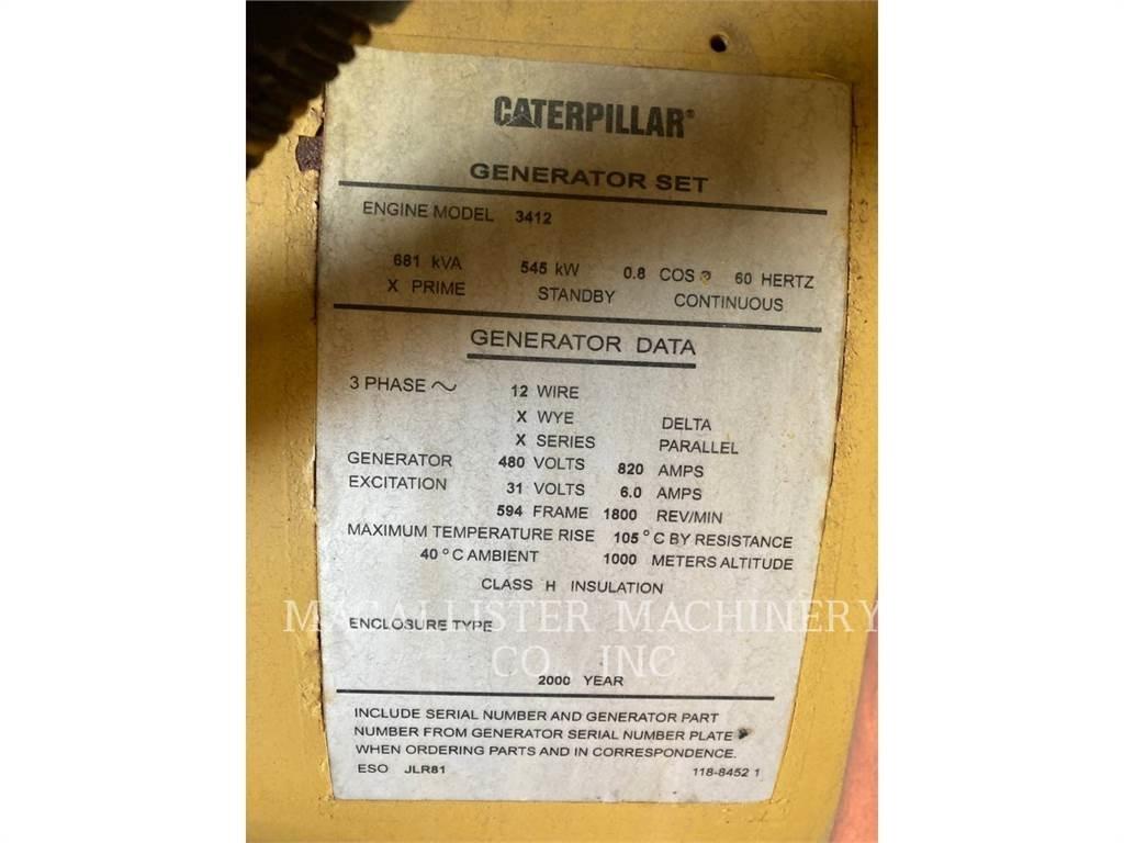 CAT 3412C Kiti generatoriai