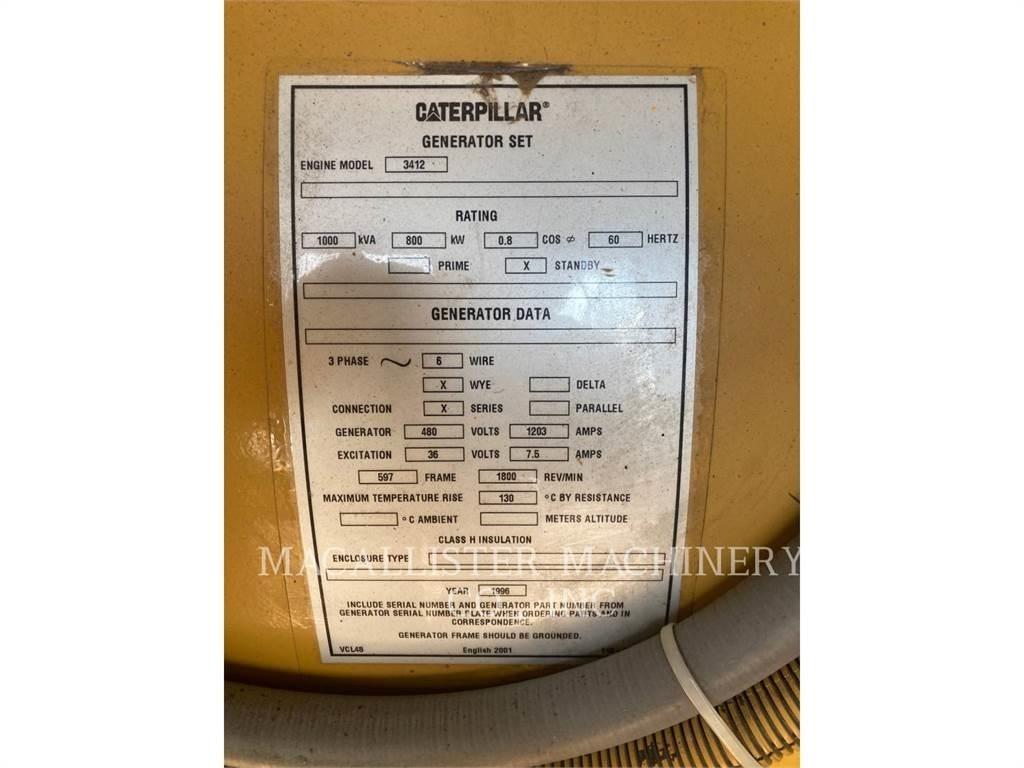 CAT 3412C Dyzeliniai generatoriai