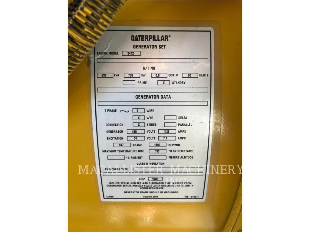 CAT 3412C Dyzeliniai generatoriai