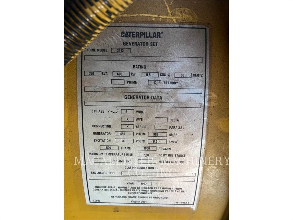 CAT 3412C Dyzeliniai generatoriai