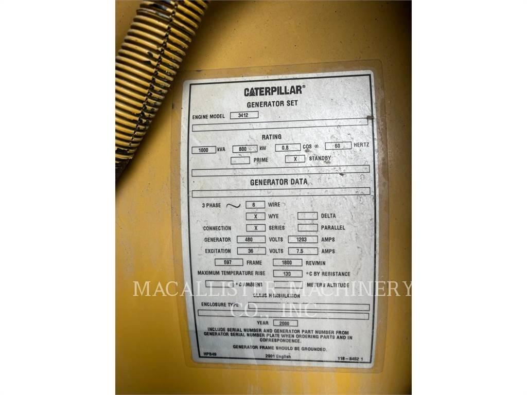 CAT 3412C Dyzeliniai generatoriai