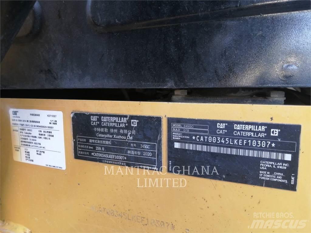 CAT 345-07GC Vikšriniai ekskavatoriai