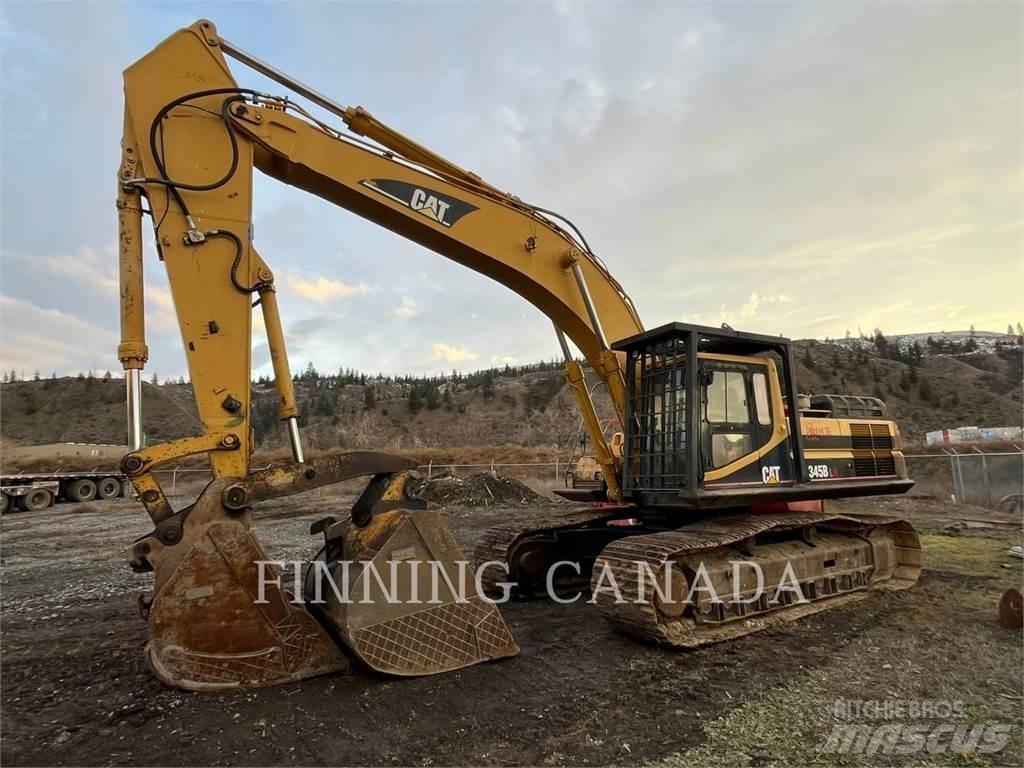 CAT 345B Vikšriniai ekskavatoriai