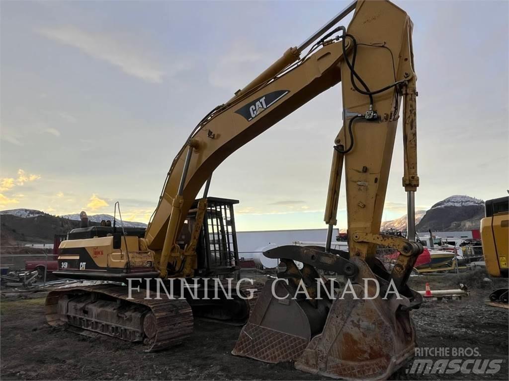CAT 345B Vikšriniai ekskavatoriai