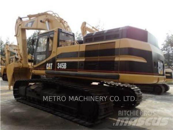 CAT 345B Vikšriniai ekskavatoriai
