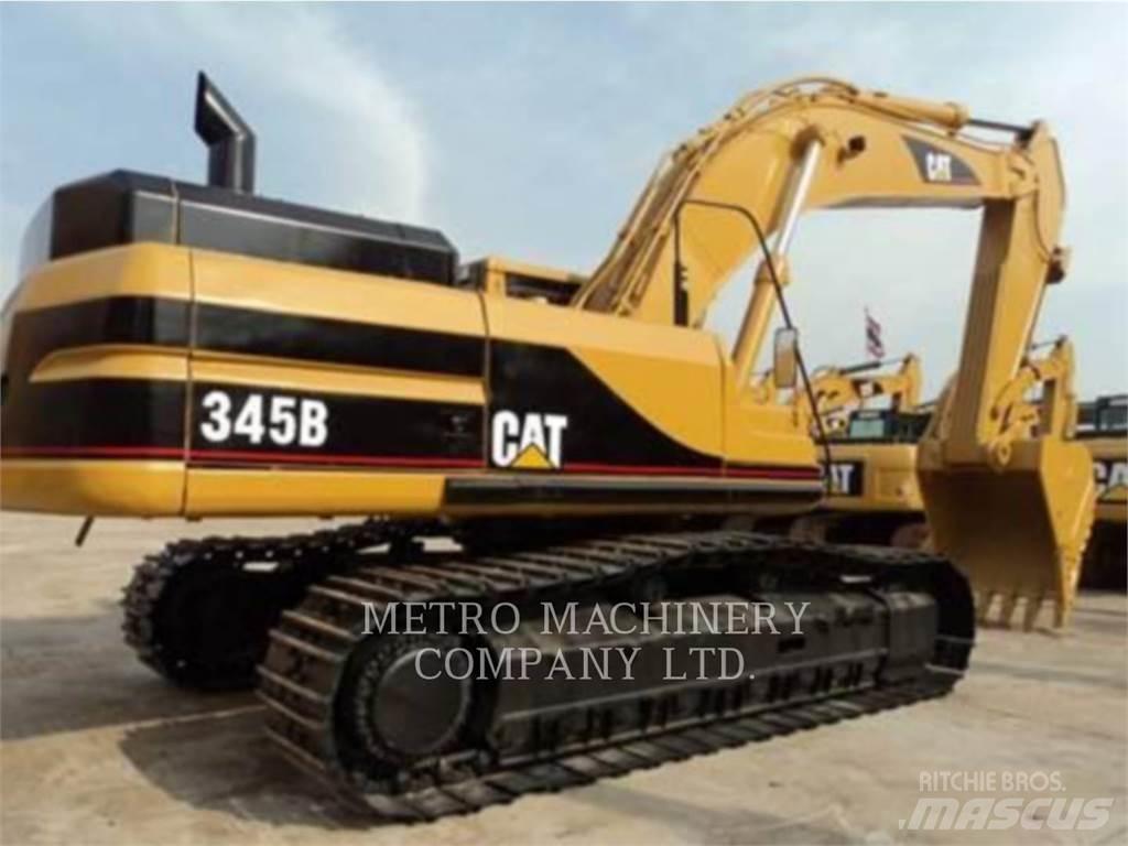 CAT 345B Vikšriniai ekskavatoriai