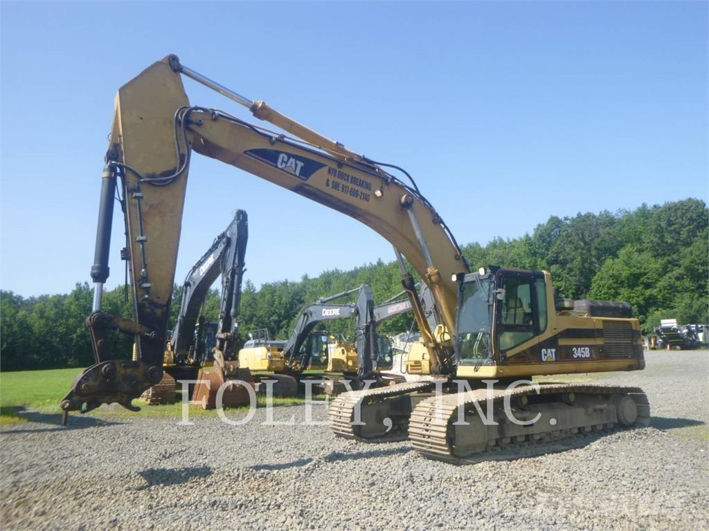 CAT 345BIIL Vikšriniai ekskavatoriai