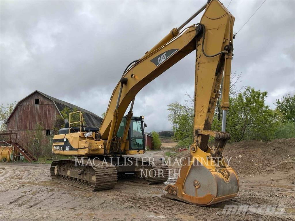 CAT 345BL Vikšriniai ekskavatoriai