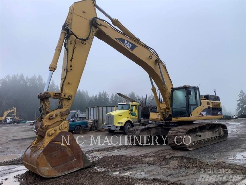 CAT 345C L Vikšriniai ekskavatoriai