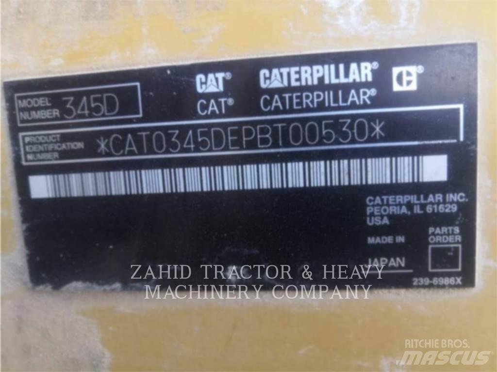 CAT 345DL Vikšriniai ekskavatoriai