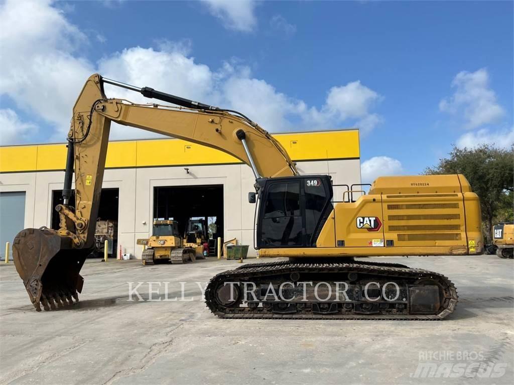 CAT 349 Vikšriniai ekskavatoriai