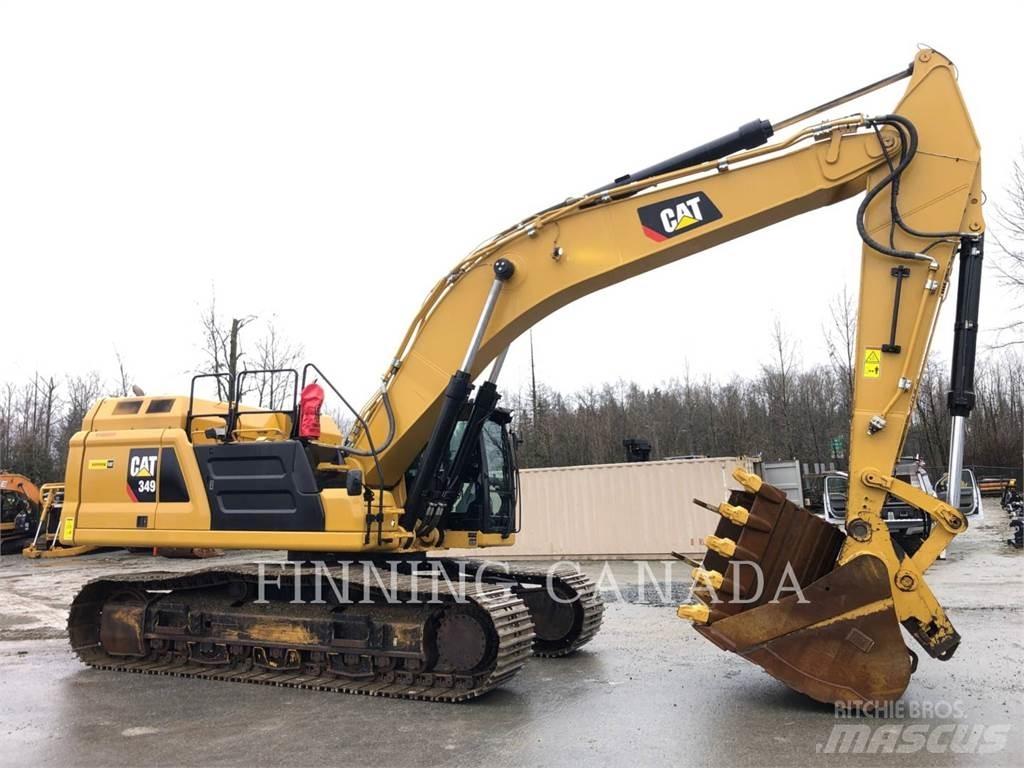 CAT 349-07 Vikšriniai ekskavatoriai