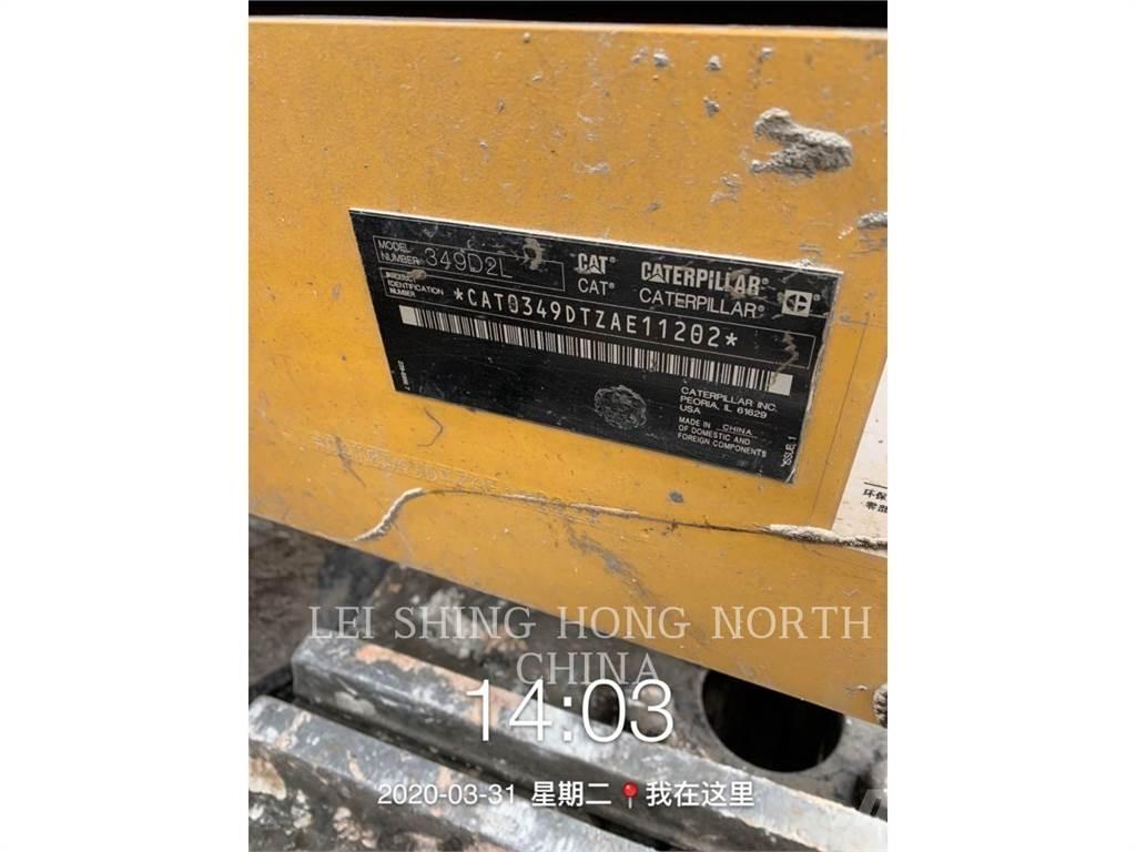 CAT 349 D2 L Vikšriniai ekskavatoriai