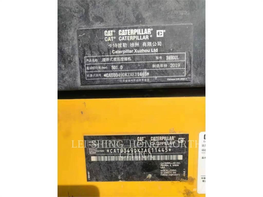 CAT 349D2L Vikšriniai ekskavatoriai