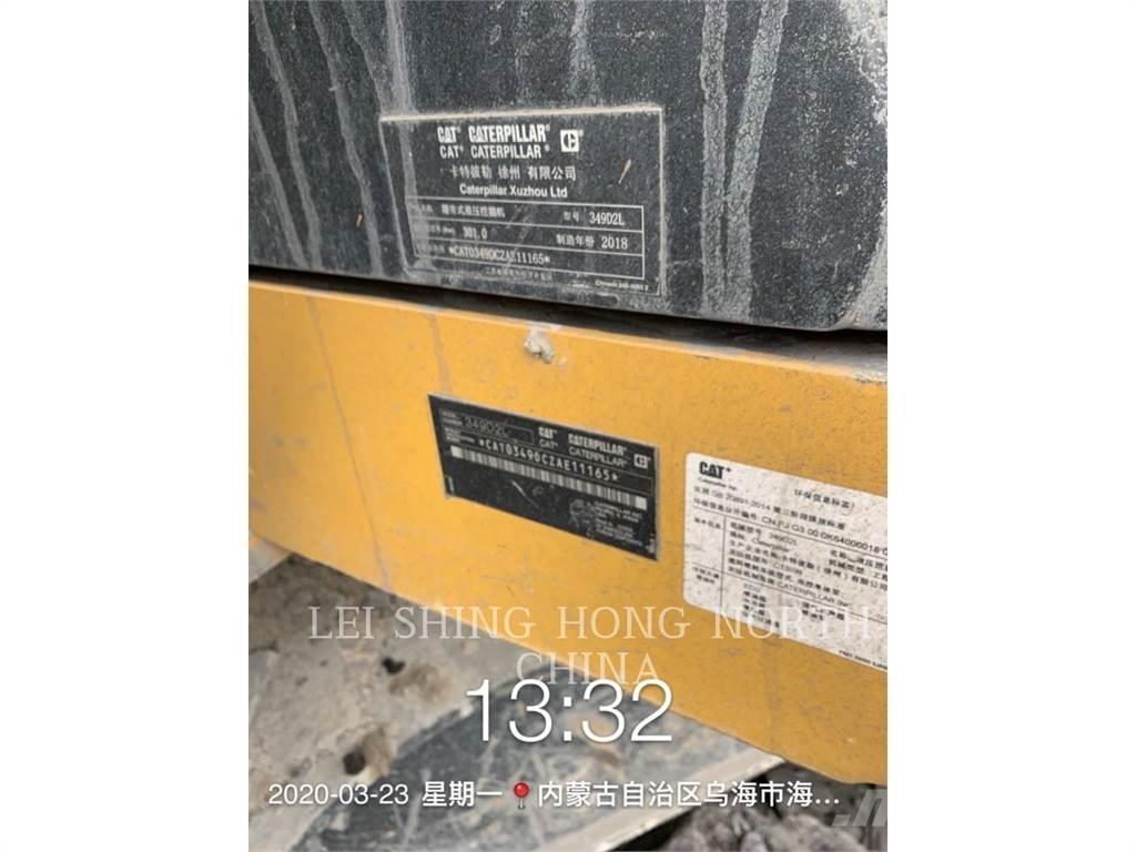 CAT 349D2L Vikšriniai ekskavatoriai