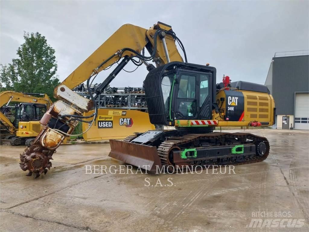 CAT 349E Vikšriniai ekskavatoriai