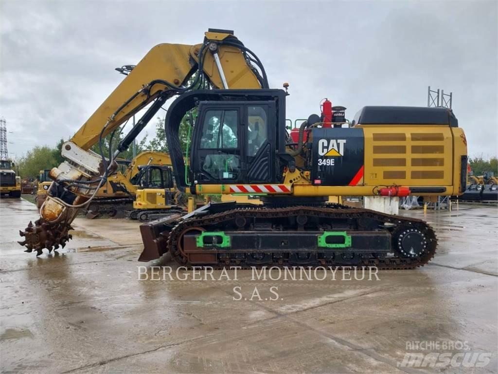 CAT 349E Vikšriniai ekskavatoriai