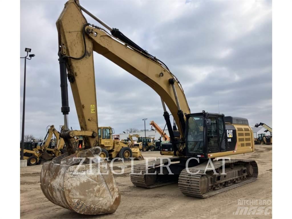 CAT 349E Vikšriniai ekskavatoriai