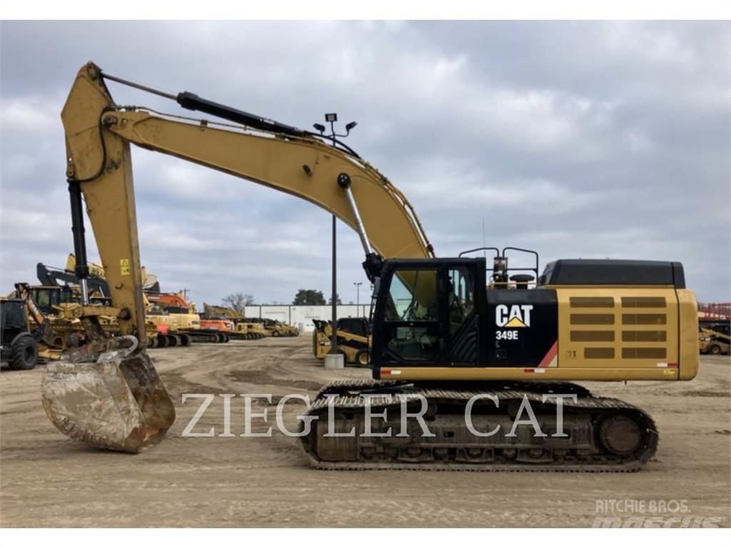 CAT 349E Vikšriniai ekskavatoriai