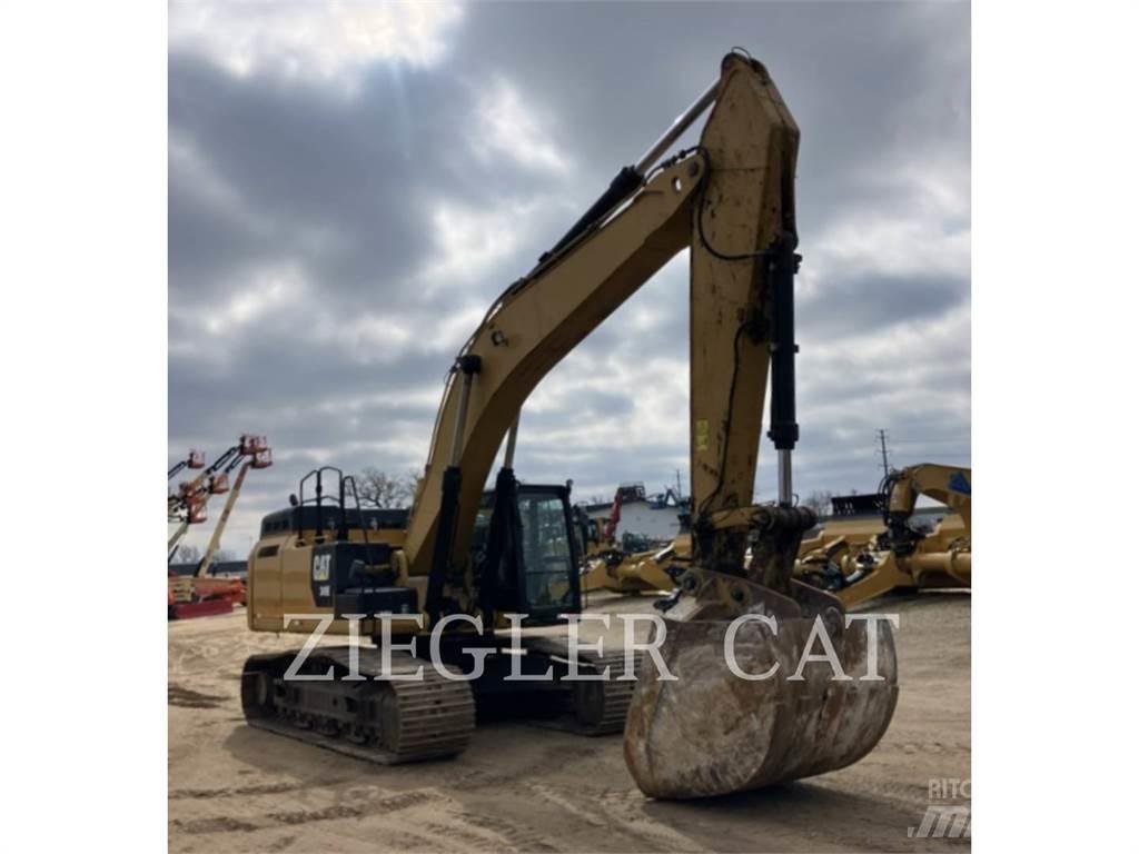 CAT 349E Vikšriniai ekskavatoriai