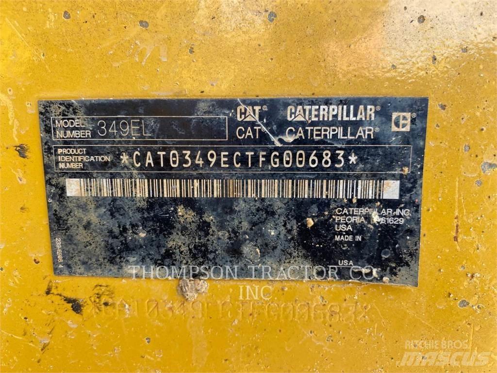 CAT 349EL Vikšriniai ekskavatoriai