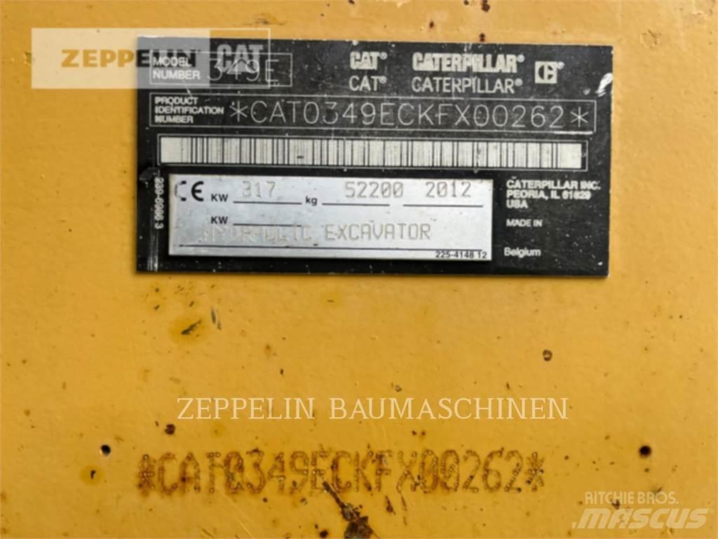 CAT 349EL Vikšriniai ekskavatoriai