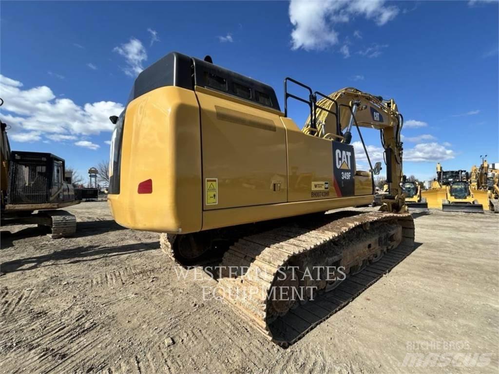 CAT 349F Vikšriniai ekskavatoriai