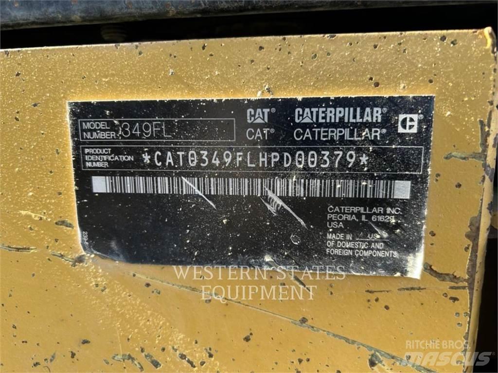 CAT 349F Vikšriniai ekskavatoriai