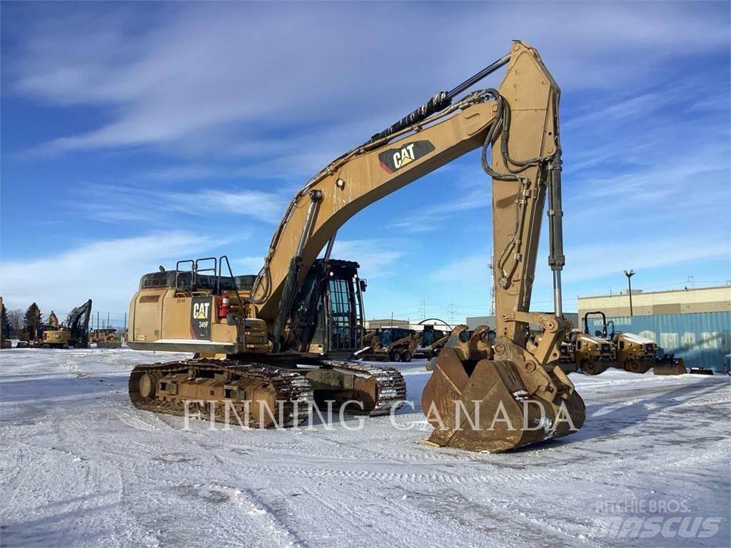 CAT 349F Vikšriniai ekskavatoriai