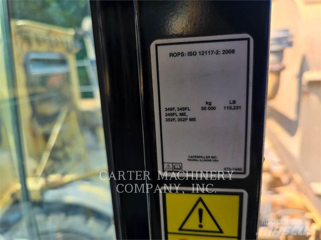 CAT 349FL Vikšriniai ekskavatoriai