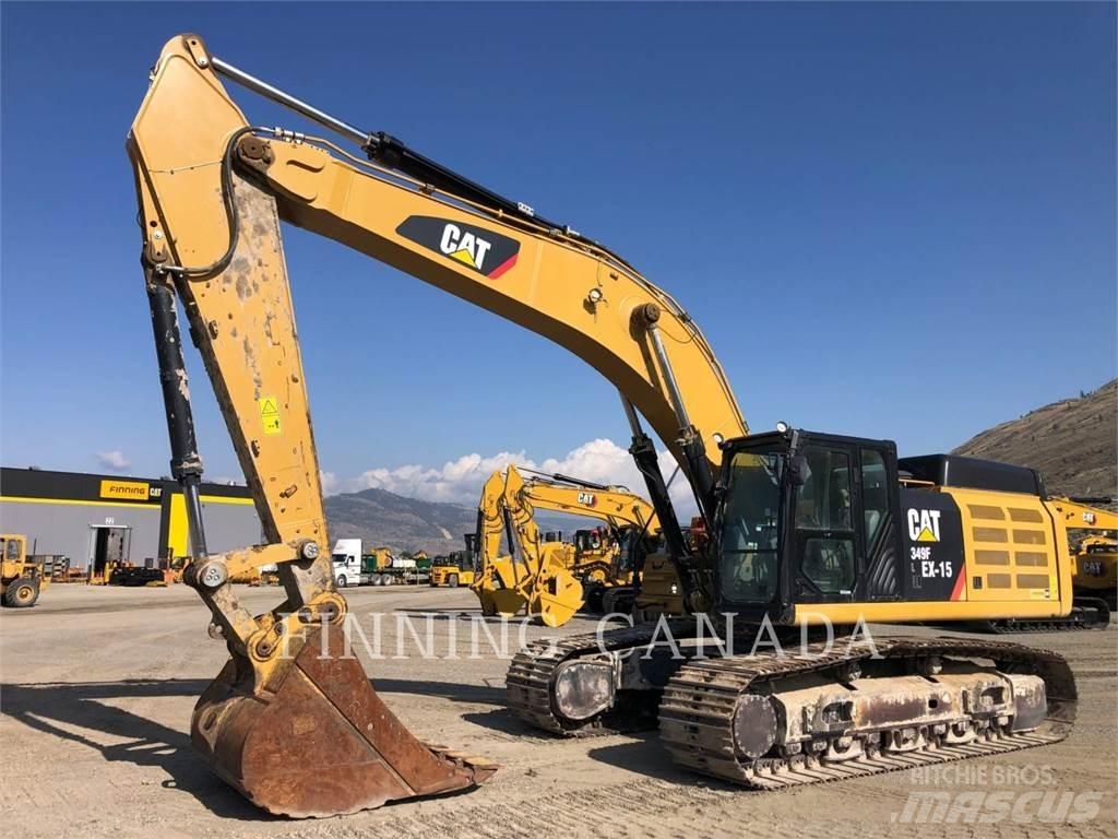 CAT 349FL Vikšriniai ekskavatoriai
